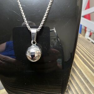 Chic BasketBall Pendant Necklace